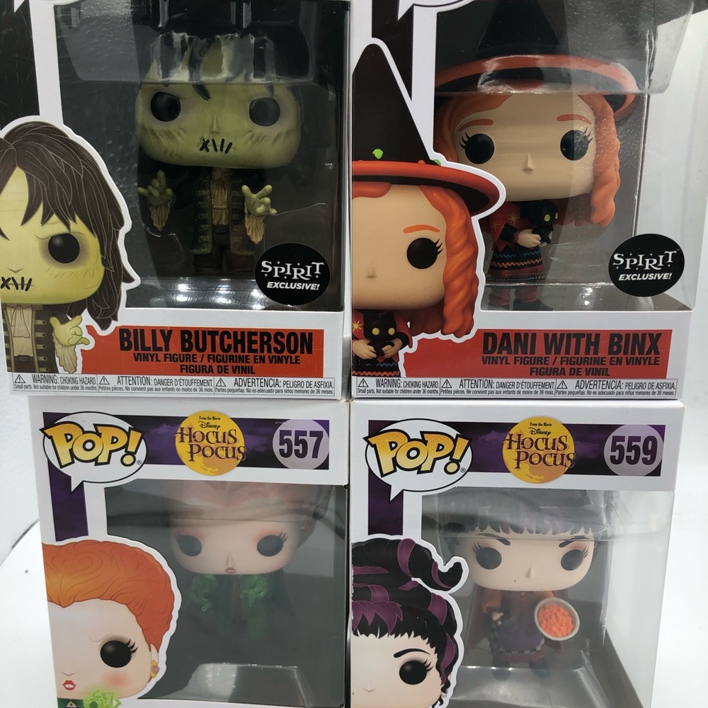 Hocus Pocus Funko Pop Lot